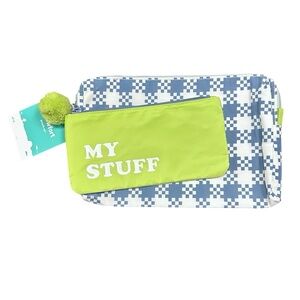 NWT Pillowfort Target My Stuff Set of 2 Pouches